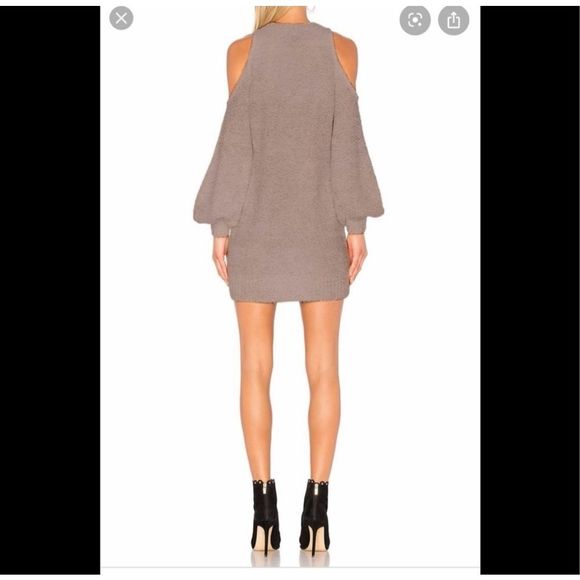 Lovers + Friends Phoenix Cold Shoulder Sweater Dress NWT Size XL - Picture 12 of 13